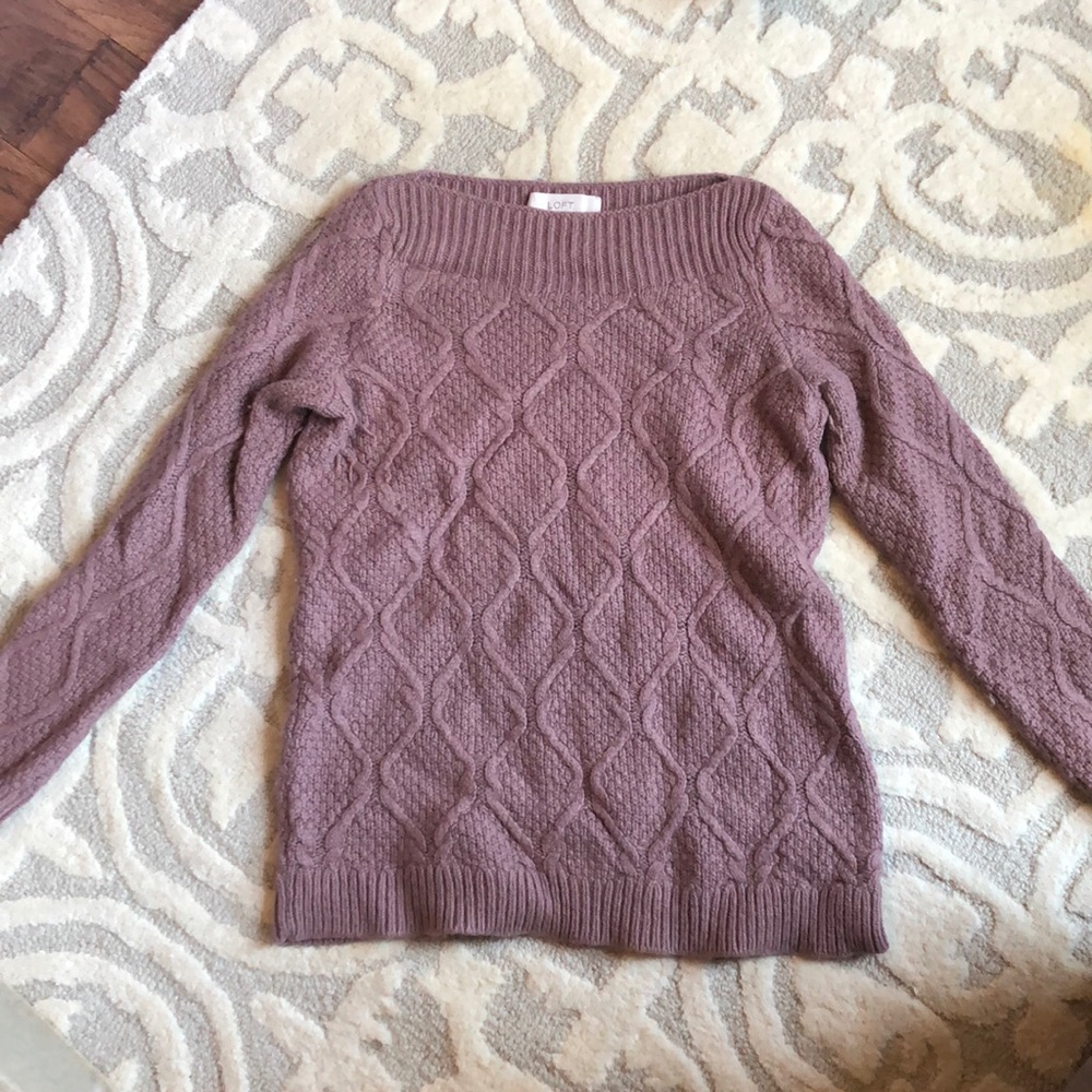 Scoop Neck Loft sweater